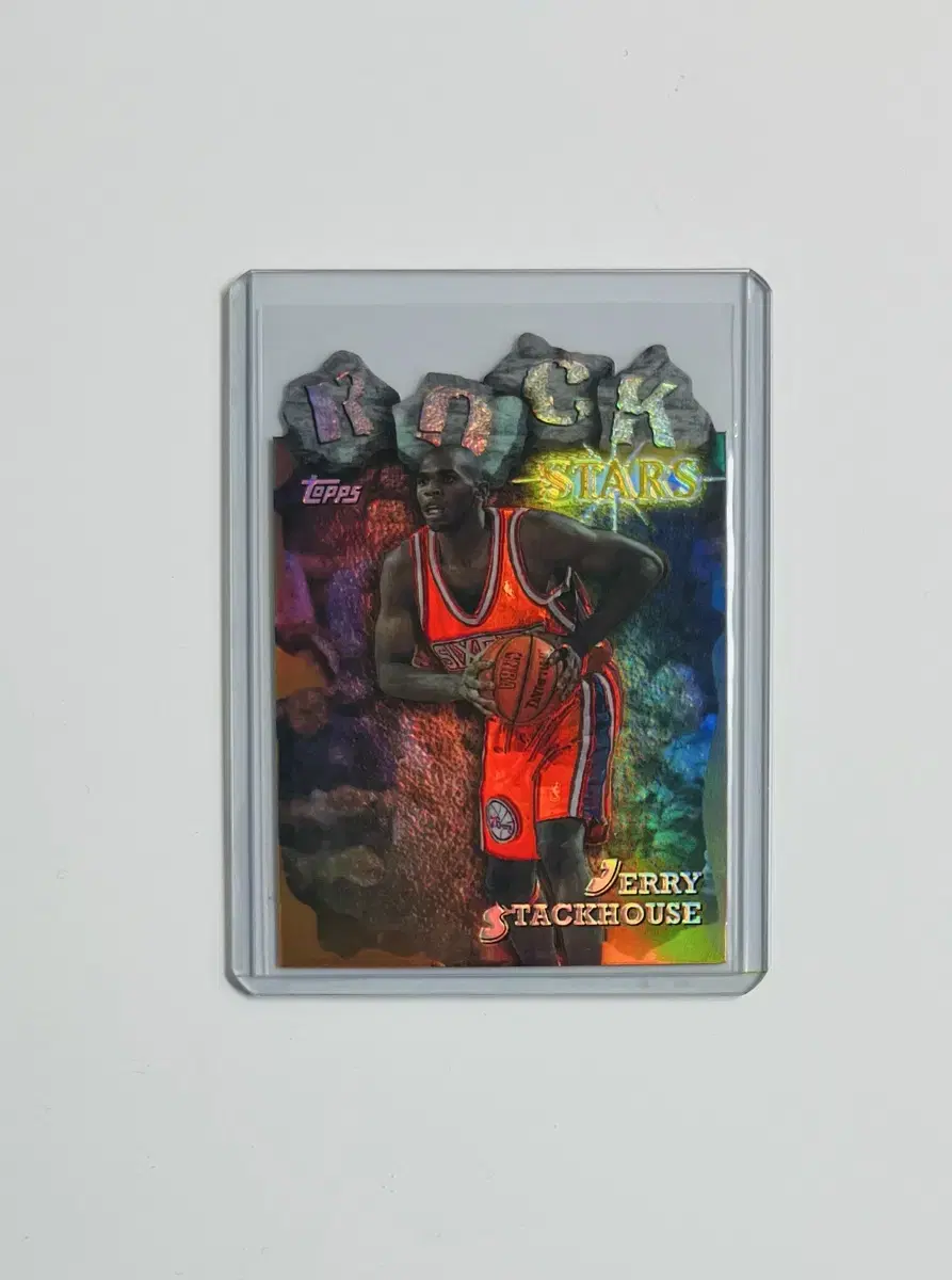 제리 스택하우스 1997 TOPPS ROCK STARS REFRACTOR